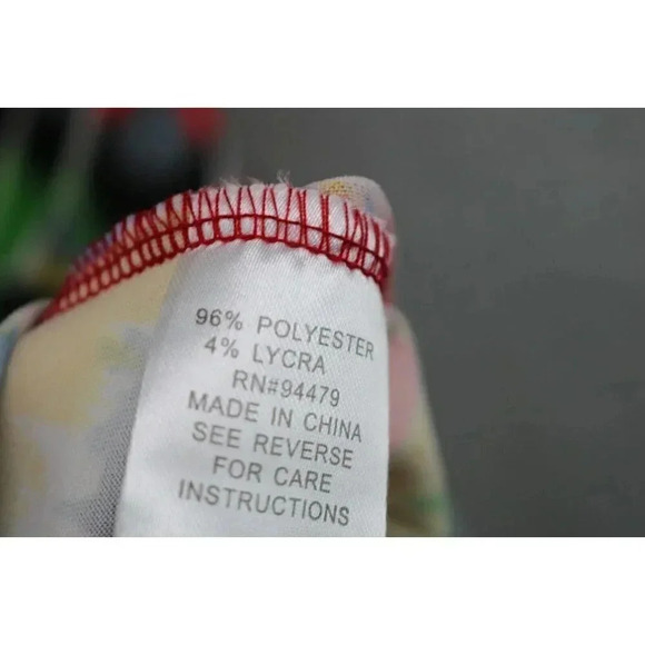 Magic Bold Flowy Maxi Dress-Size Large-V-Neck - Picture 7 of 11